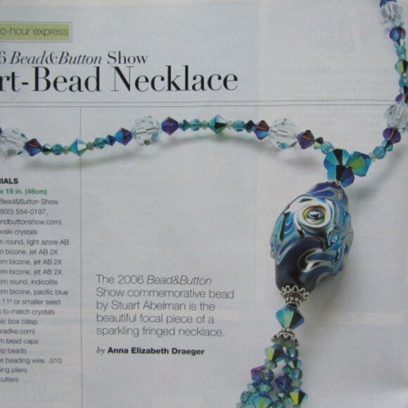 Bead and Button Magazine Creative Ideas For The Art of Beads Jewelry June 2006 - Picture 11 of 16